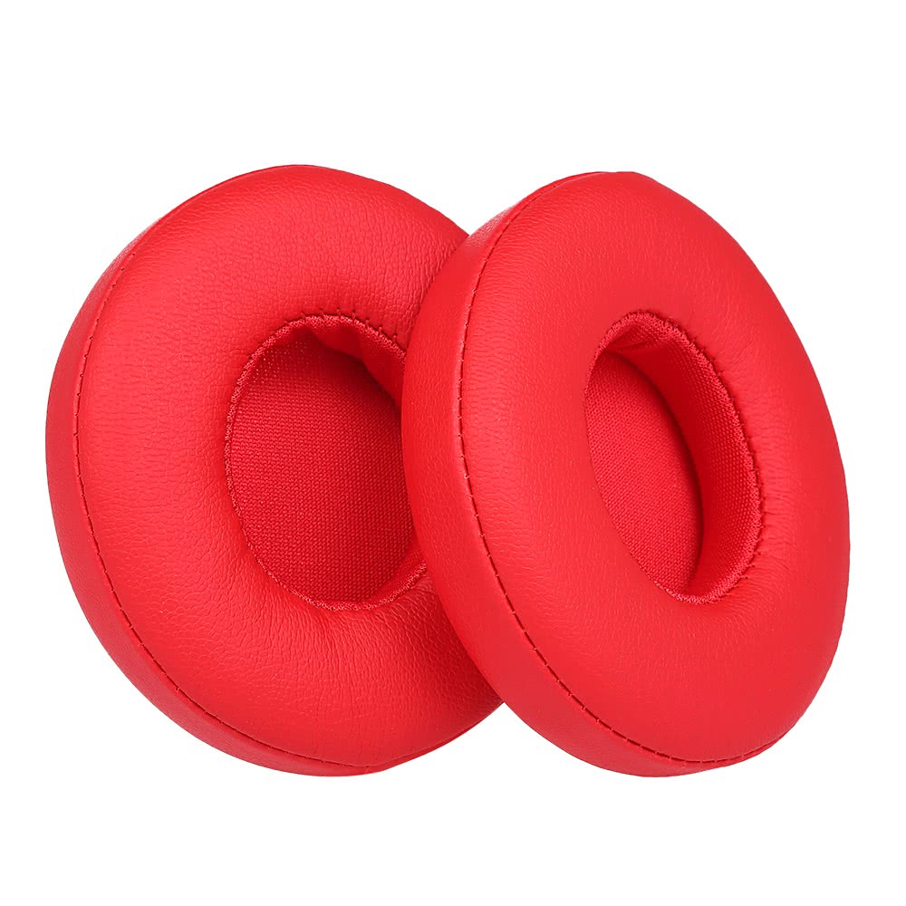 2Pcs Replacement Earpads Headsets Soft Ear Pad Cushion for Beats Solo 2 / 3 Wireless Headphones