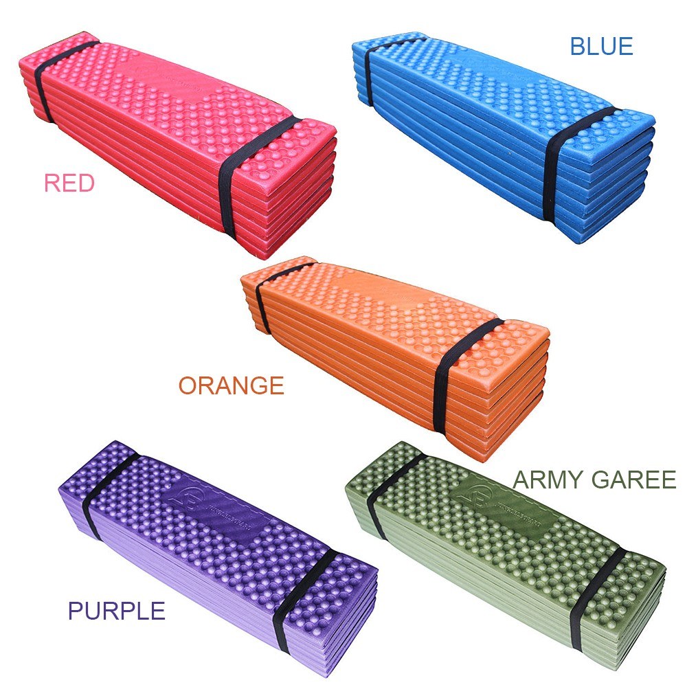 190x57cm Camping Mat Sleeping Folding Pad Backpacking Sitting XPE Cushion Seat Pad for Camping Hiking Picnic