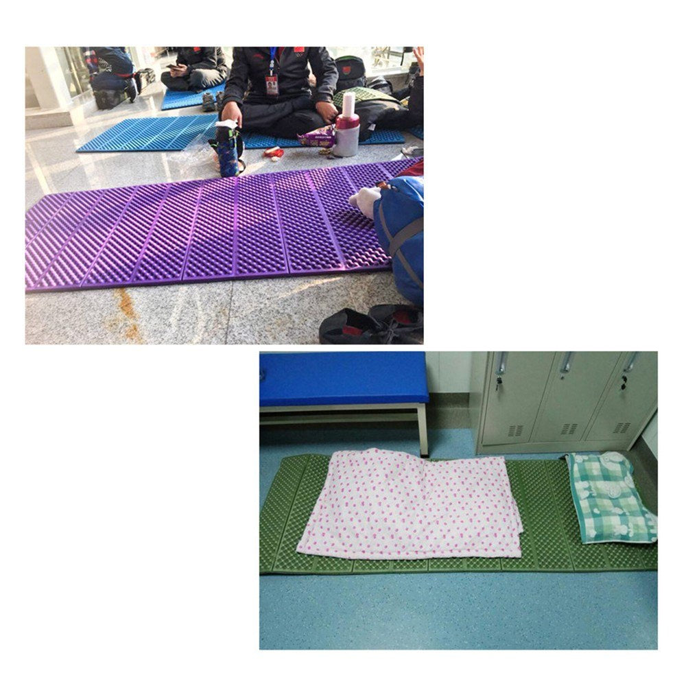 190x57cm Camping Mat Sleeping Folding Pad Backpacking Sitting XPE Cushion Seat Pad for Camping Hiking Picnic