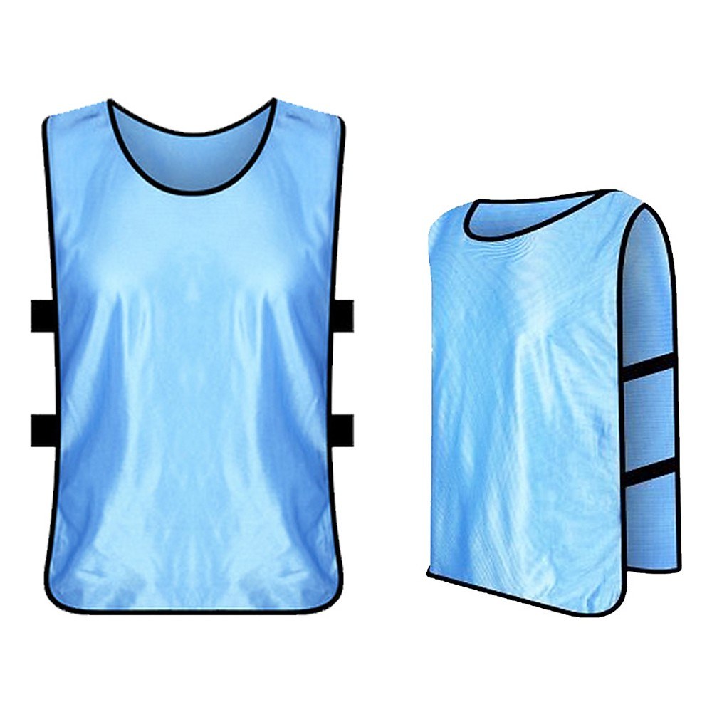 12PCS Adults Soccer Quick Drying Football Vest Practice Sports Vest Breathable Bibs