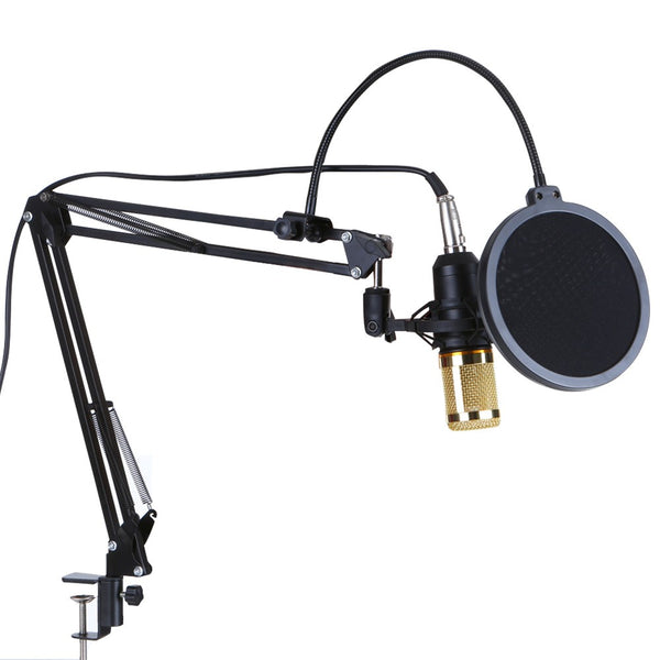 BM800 Suspension Microphone Kit Studio Live Stream Broadcasting Recording Condenser Microphone Set