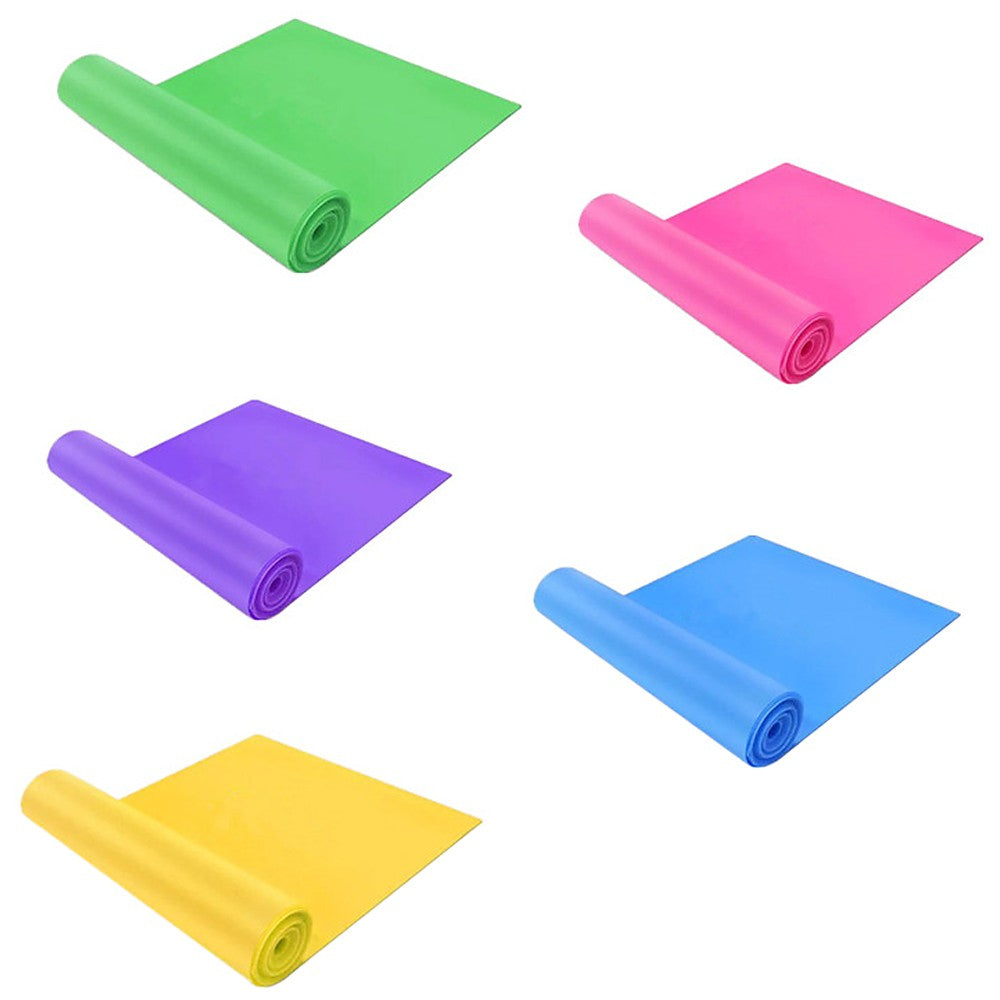 1 Set Yoga Equipment Kit Pilates Ring Yoga Cotton Strap Resistance Loop Band Stretching Strap Set
