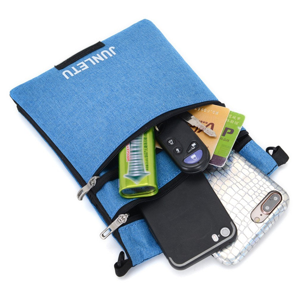For Men Women Stash Passport Holder Travel Neck Wallet Pouch