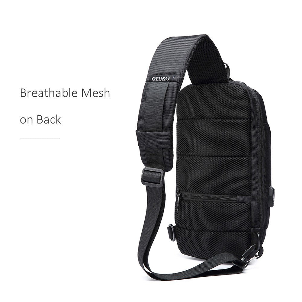 Men Camping Hiking Outdoor Shoulder Bag