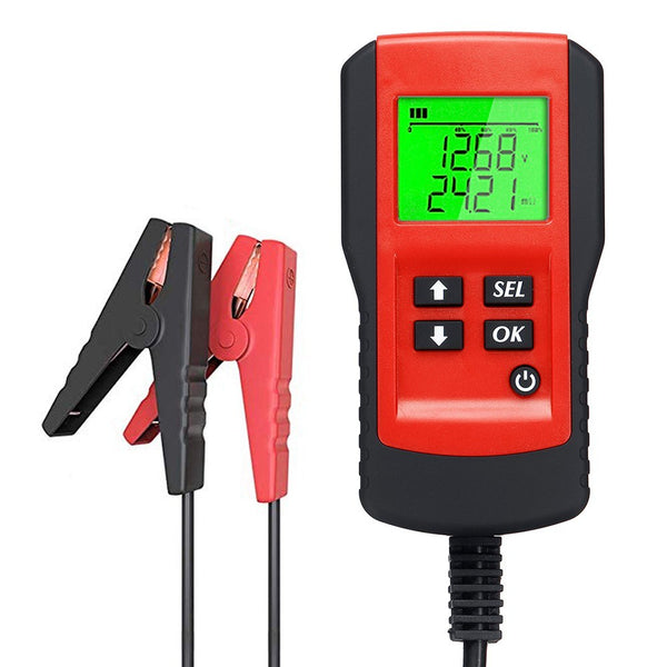 Battery Life Percentage Analyzer Voltage Resistance and Deep Cycle Battery Tester