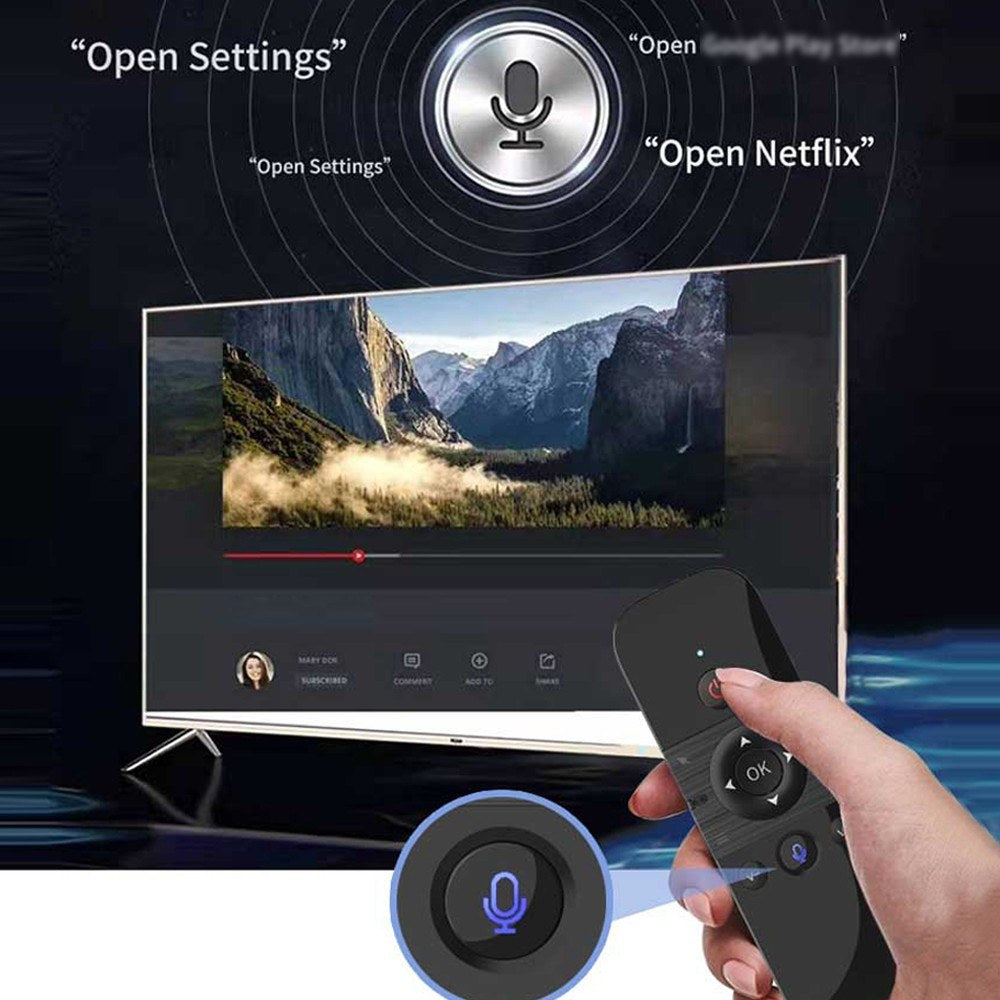 2.4G Air Mouse Wireless Keyboard Voice Control Remote Controller for Smart TV Android TV BOX PC