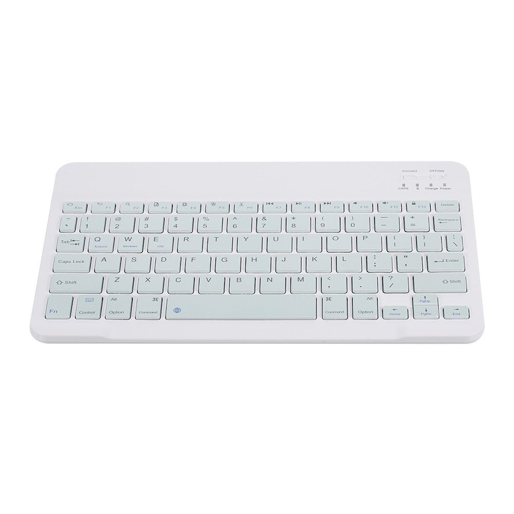 10-inch Wireless BT Keyboard Three-system Universal Colorful Rechargeable BT Keyboard