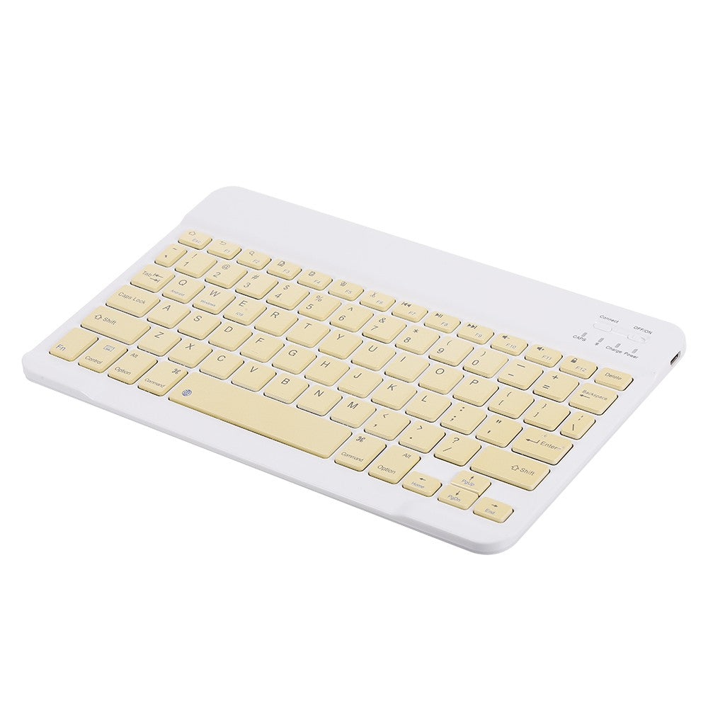10-inch Wireless BT Keyboard Three-system Universal Colorful Rechargeable BT Keyboard