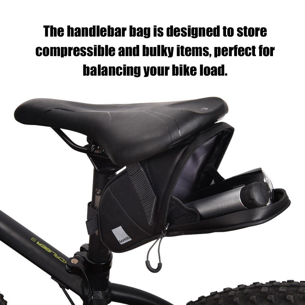 132054 Mountain Road Cycling Bike Bicycle Strap-on Rear Seat Saddle Bag