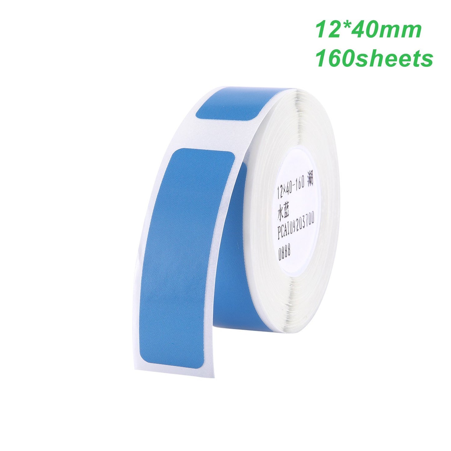 160Pcs/Roll For Home Organizer Supermarket Study Waterproof Thermal Printing Blank Labels
