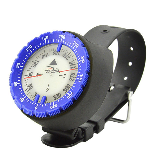 Professional High Precision Compass Underwater Luminous Compass for Diving Hiking Cycling Camping