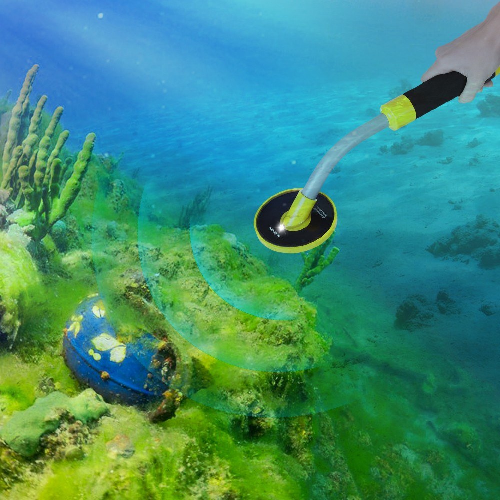 KKMOON Fully Waterproof Underwater Metal Detector Handheld Pinpointer Pulse Induction Metal Detector