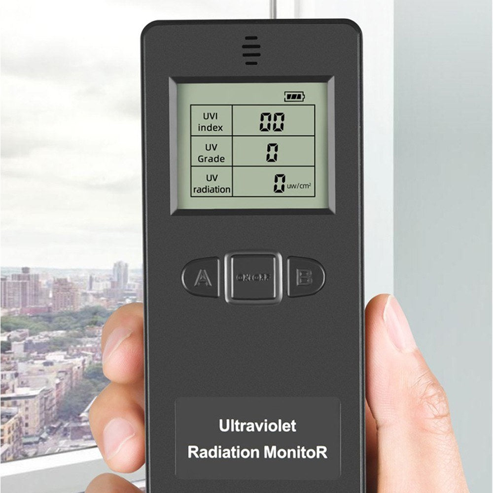 Portable LCD Digital Ultraviolet Radiation Detector Ultraviolet UV Tester