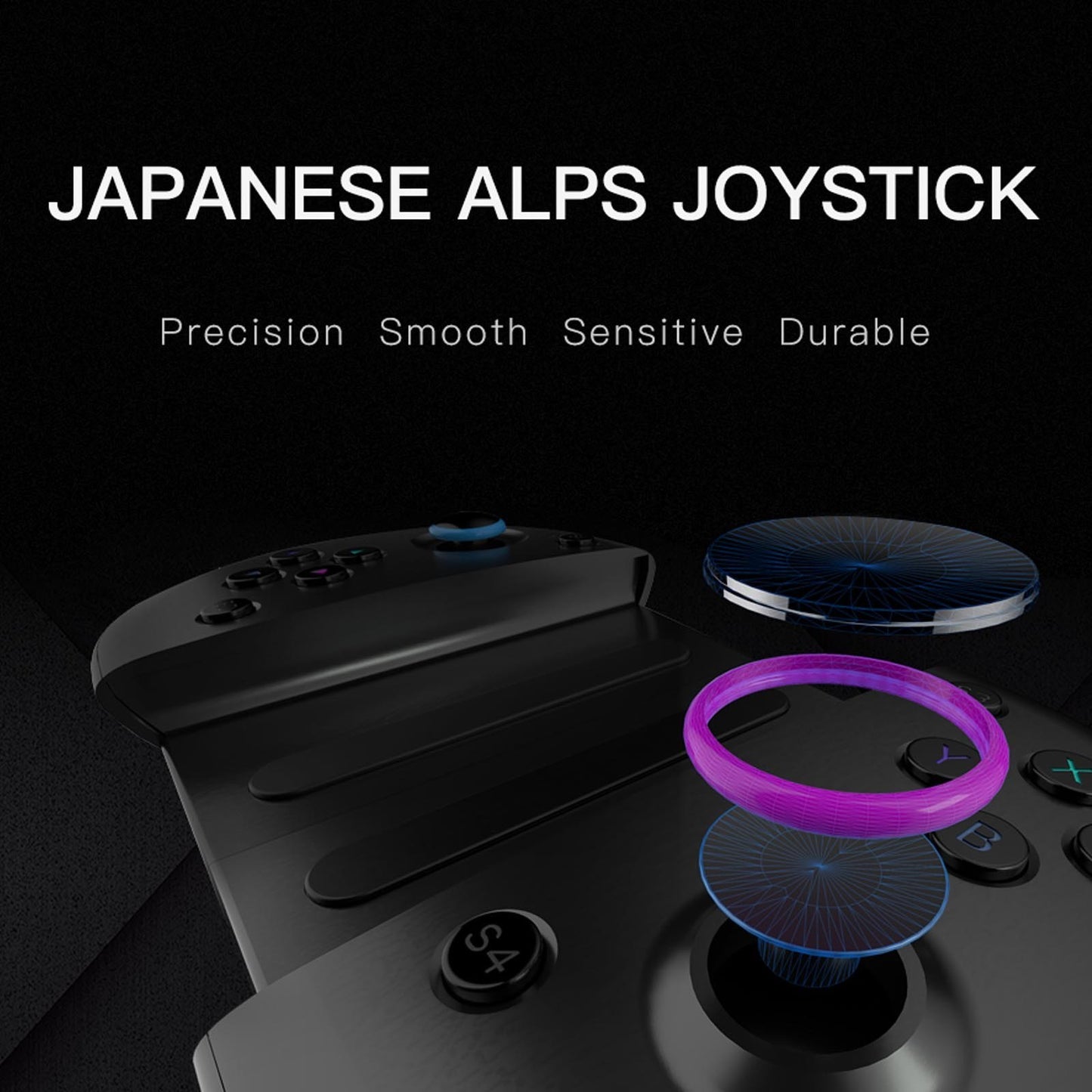 SHOUYI N1 Mobile Game Controller for Android Phones with Type-C Port Clickable Gamepad for Cloud Gaming