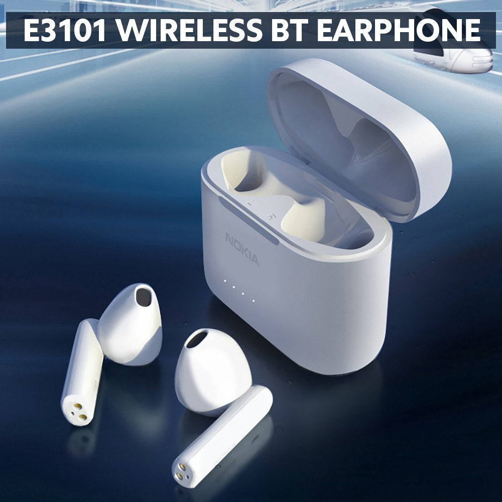 NOKIA E3101 Wireless Earphones Bluetooth Headphones Noise Reduction Semi-in-ear Sports Music Earbuds