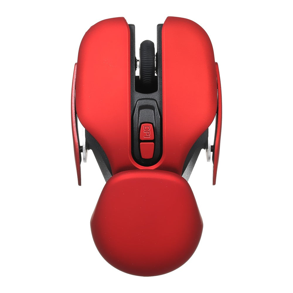 2.4G Wireless Mouse USB Rechargeable Ergonomic PC Laptop Mouse 10m Transmission Distance 3-level Adjustable DPI