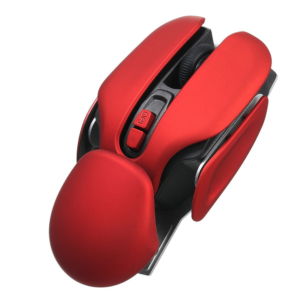 2.4G Wireless Mouse USB Rechargeable Ergonomic PC Laptop Mouse 10m Transmission Distance 3-level Adjustable DPI