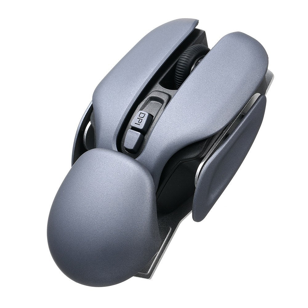 2.4G Wireless Mouse USB Rechargeable Ergonomic PC Laptop Mouse 10m Transmission Distance 3-level Adjustable DPI