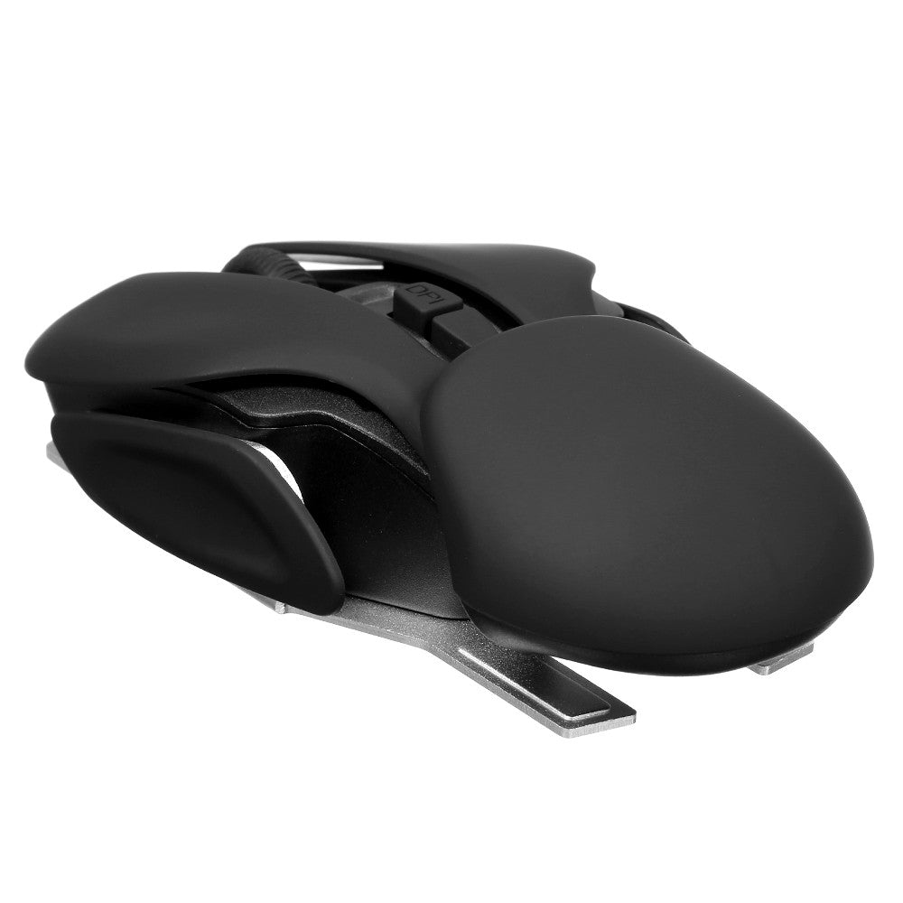 2.4G Wireless Mouse USB Rechargeable Ergonomic PC Laptop Mouse 10m Transmission Distance 3-level Adjustable DPI
