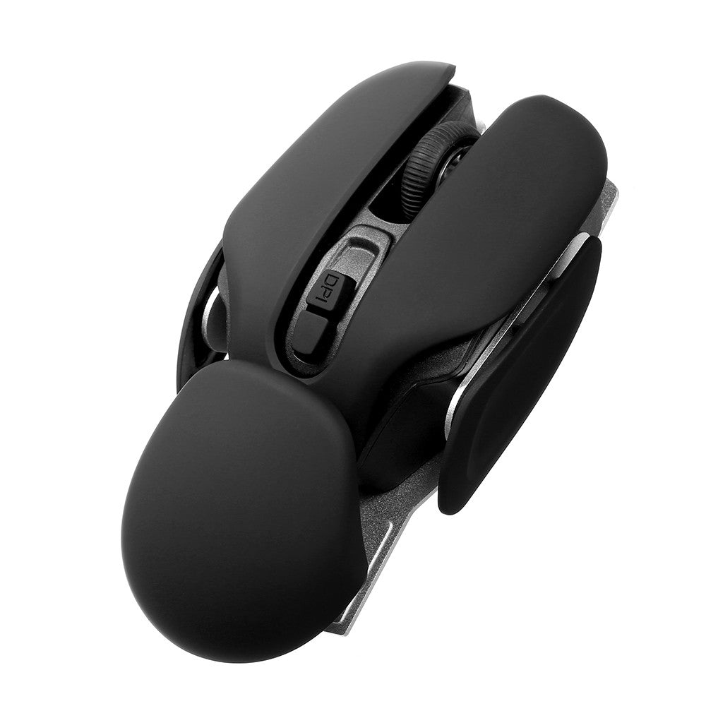 2.4G Wireless Mouse USB Rechargeable Ergonomic PC Laptop Mouse 10m Transmission Distance 3-level Adjustable DPI