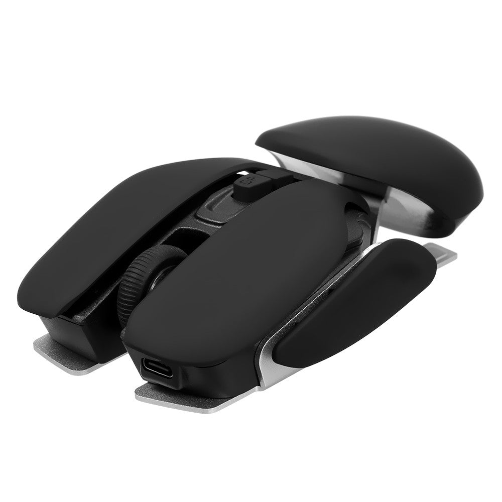 2.4G Wireless Mouse USB Rechargeable Ergonomic PC Laptop Mouse 10m Transmission Distance 3-level Adjustable DPI