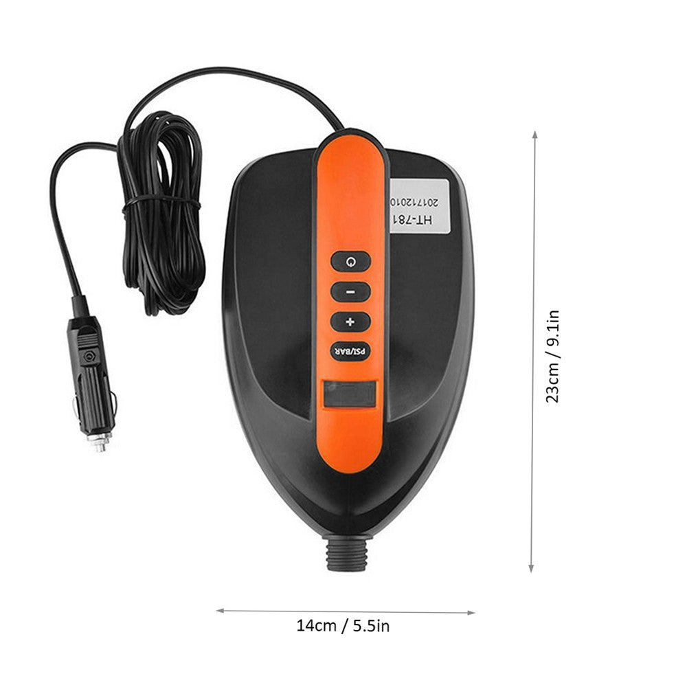 16PSI High-Pressure Air Pump Dual Stage Inflation and Deflation Function Pump with 6Pcs Nozzles