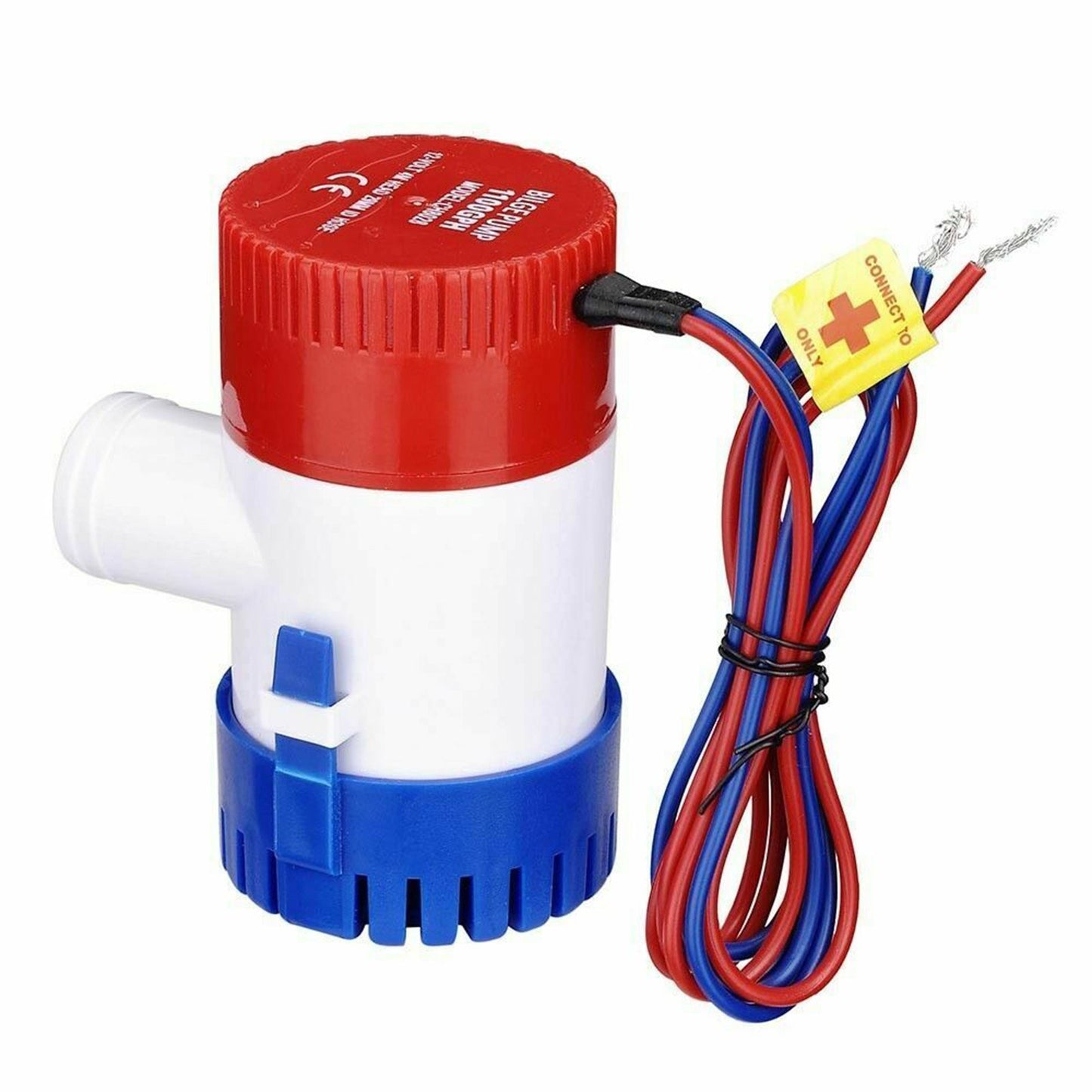 1100GPH 12V Electric Marine Submersible Bilge Pump Boat Yacht High Efficiency Low Noise Bilge Water Excluding Device
