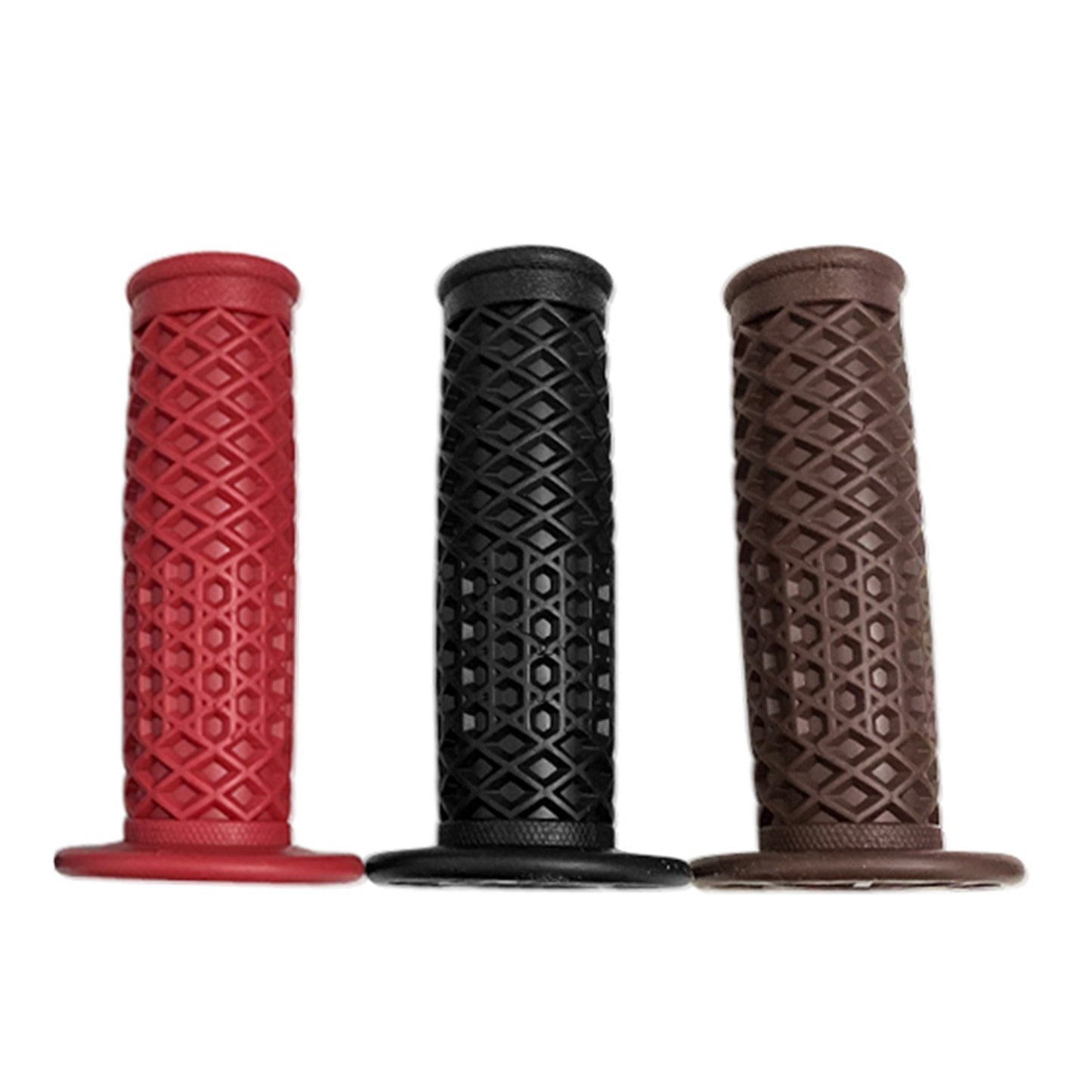 2Pcs/Pack Universal 22/24mm Motorcycle Handle TPU Handlebar Grips Mushroom Grips for CG125 Motorcycle Handlebar Cover