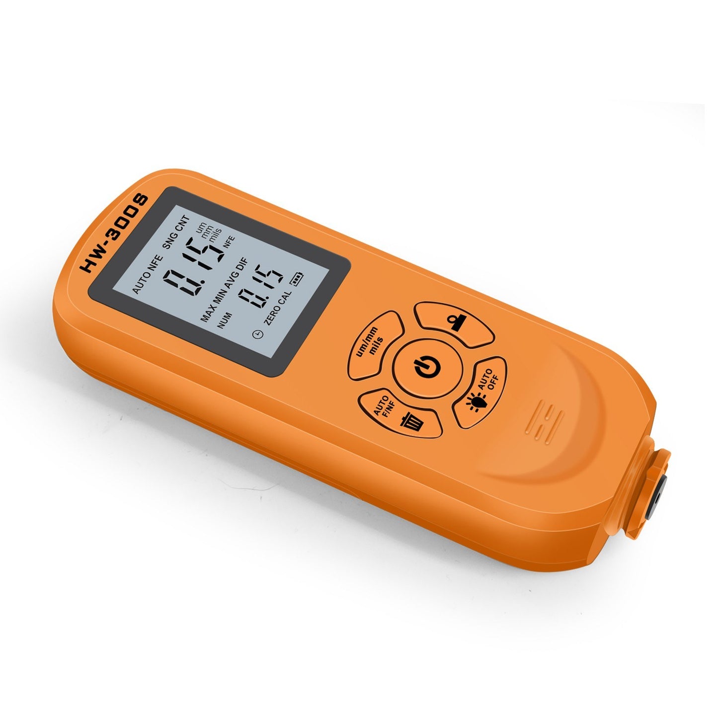 HW-300S Car Paint Tester Coating Thickness Car Painting Depth Gauge with Digital LCD Backlight Display Measuring Paint Depth