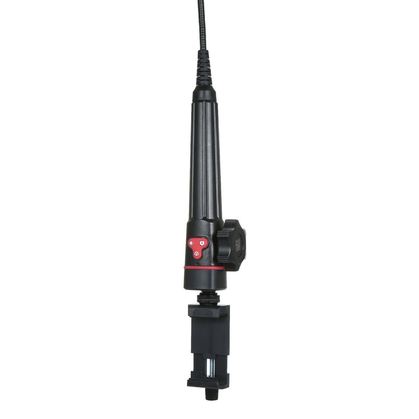 2-Way 180 Degree Steering Angle Industrial Endoscope Rechargeable 2.0 Million Pixel WiFi Waterproof Borescope for Automobile/Pipeline Inspection