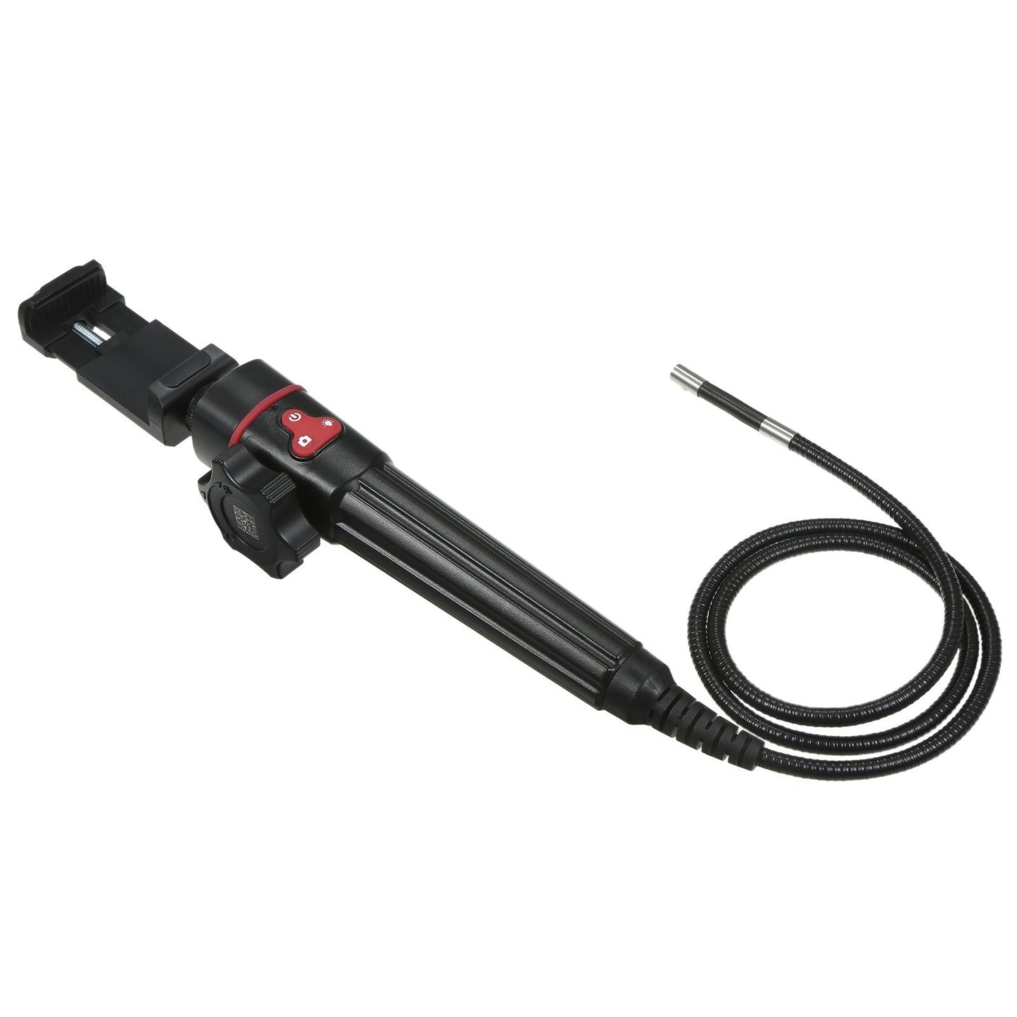 2-Way 180 Degree Steering Angle Industrial Endoscope Rechargeable 2.0 Million Pixel WiFi Waterproof Borescope for Automobile/Pipeline Inspection