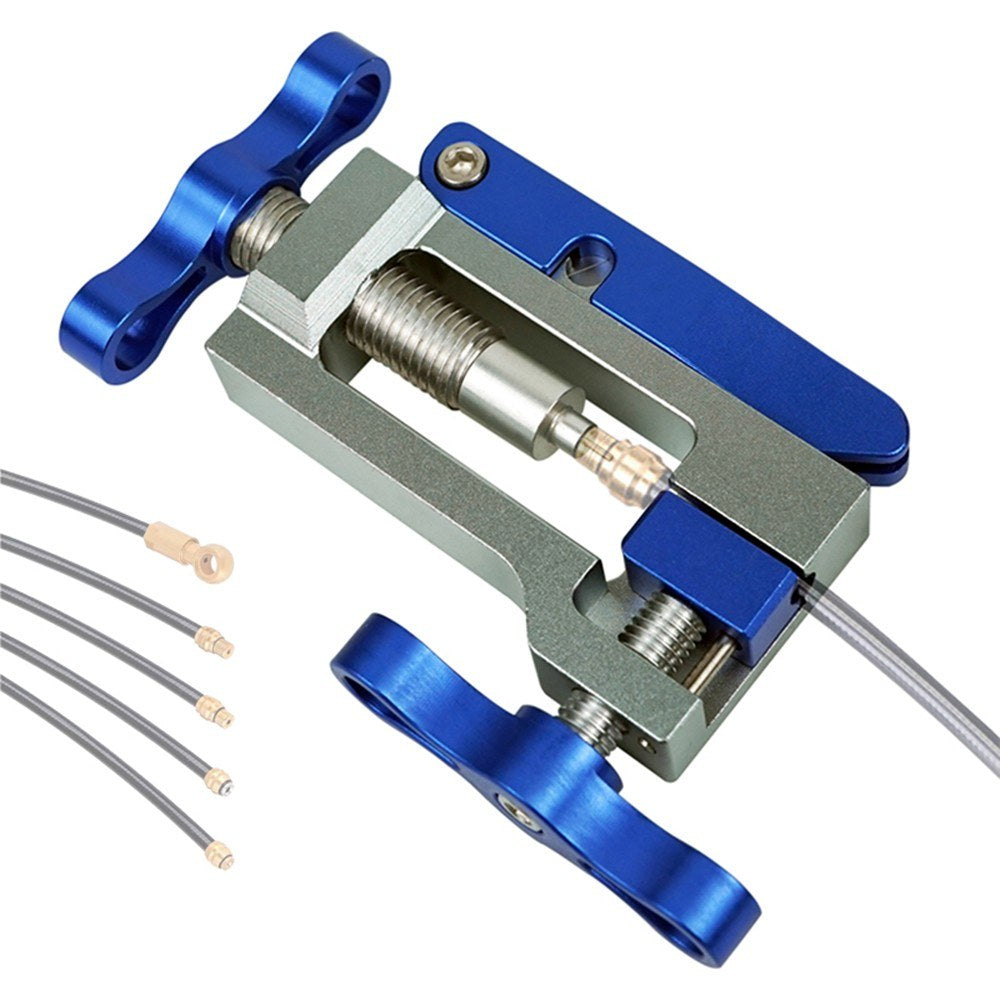 2 In 1 Bike Oil Needle Tool Hydraulic Hose Cutter Bicycle Tool Accessories Multi-function Installation Tool for Cycling