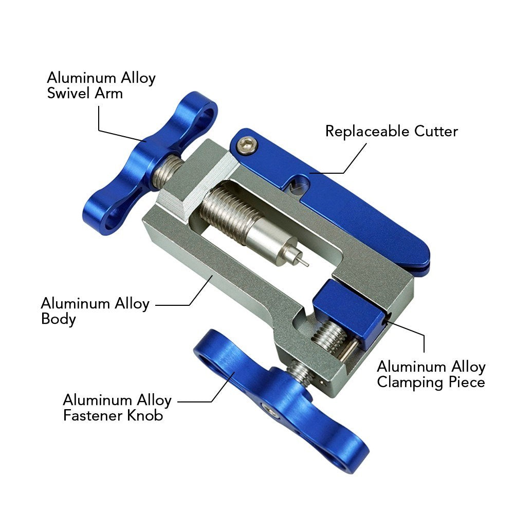 2 In 1 Bike Oil Needle Tool Hydraulic Hose Cutter Bicycle Tool Accessories Multi-function Installation Tool for Cycling