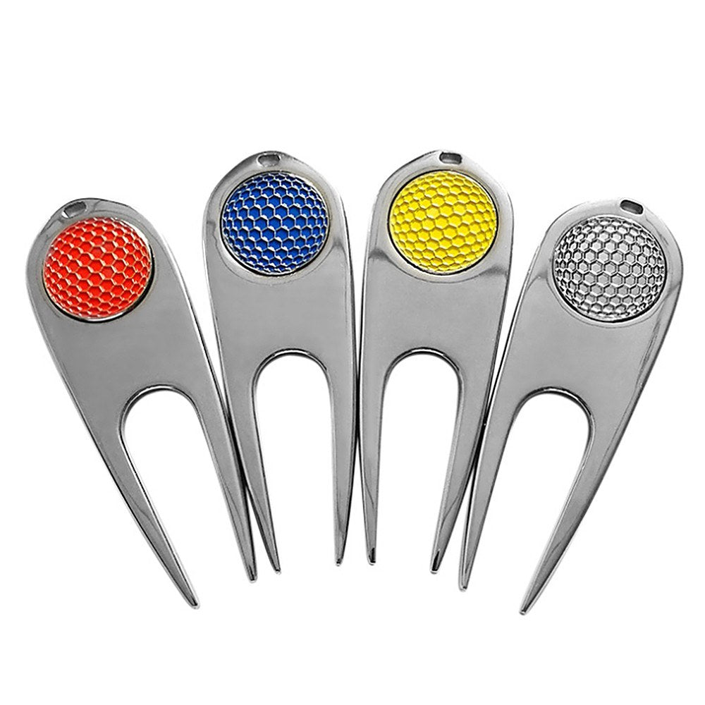 11 Pcs Golf Set Golf Training Accessories with 6 Golf Tees 3 Golf Balls Divot Repair Tool Leather Box Set