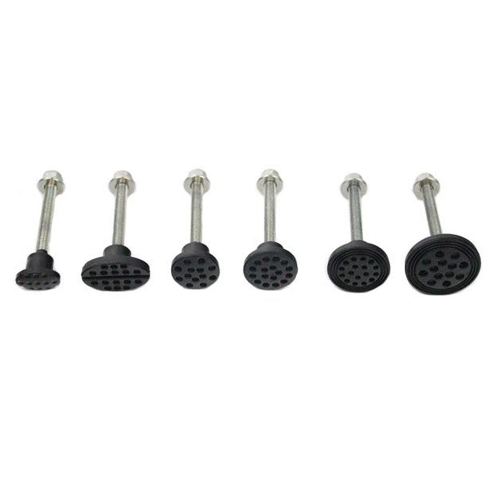 6 Pcs Paintless Glue Puller Tab Dent Puller Repair Kit Heavy Duty Dent Repair Removal Tool for Car Big Dent Repair