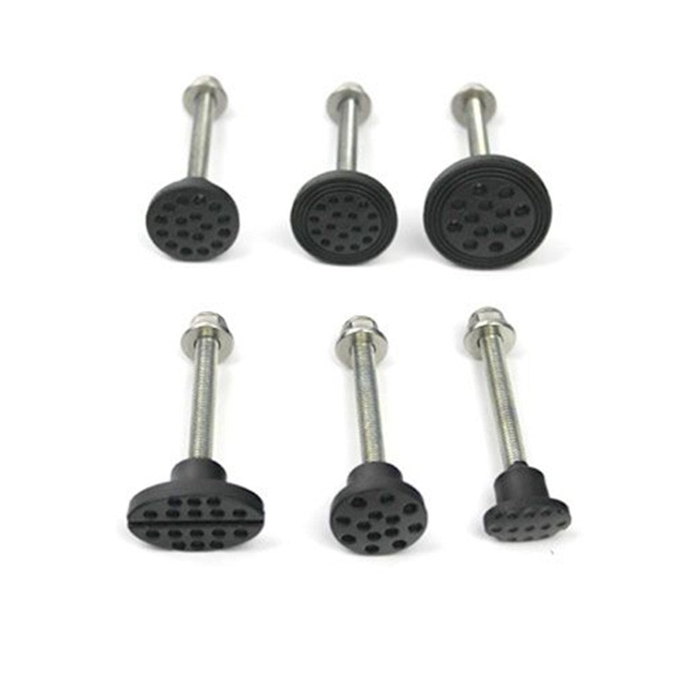6 Pcs Paintless Glue Puller Tab Dent Puller Repair Kit Heavy Duty Dent Repair Removal Tool for Car Big Dent Repair