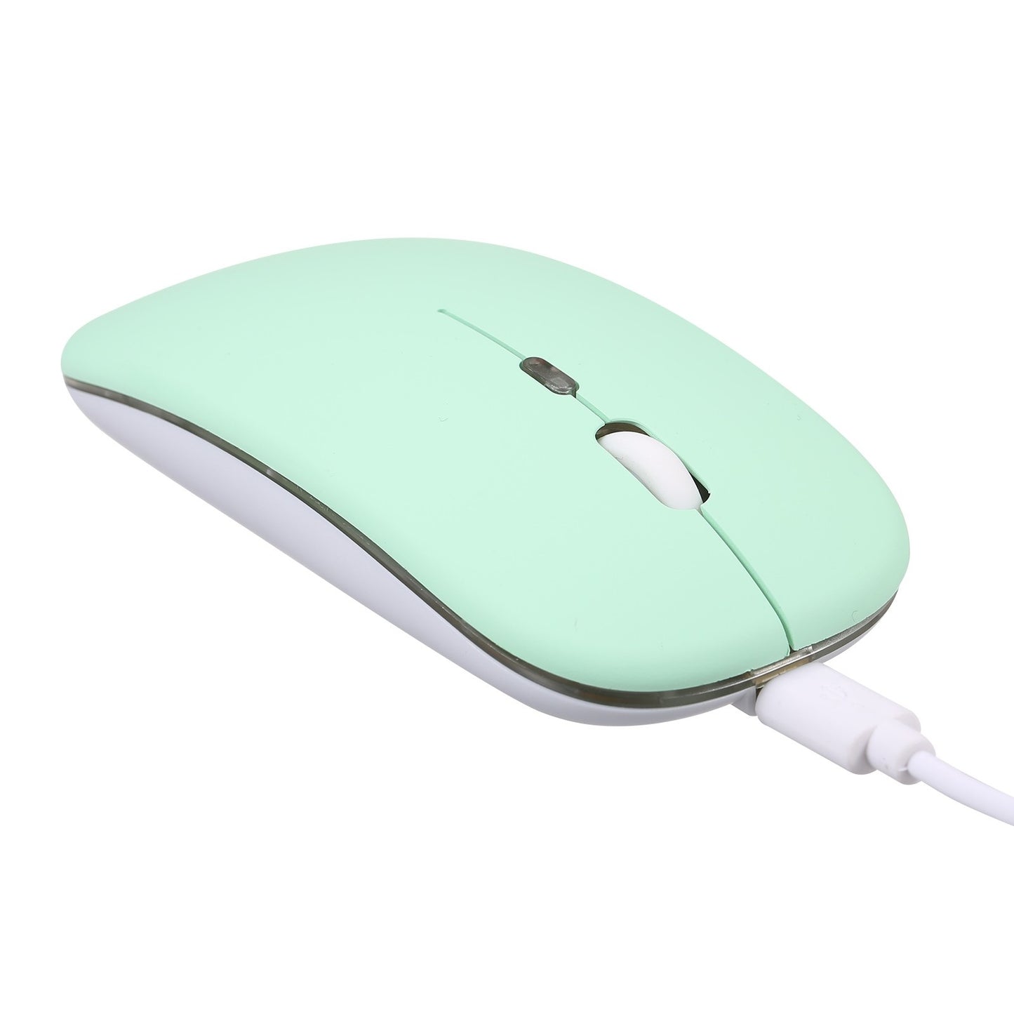 2.4G+BT3.0 Wireless Dual-mode Mouse 3 Level Adjustable DPI Mute Office Mouse with Built-in Rechargeable Battery