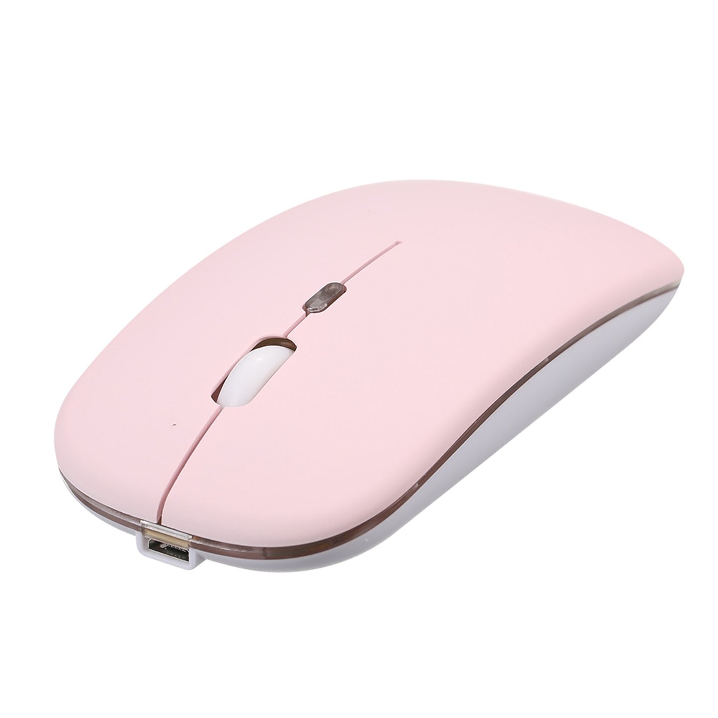 2.4G+BT3.0 Wireless Dual-mode Mouse 3 Level Adjustable DPI Mute Office Mouse with Built-in Rechargeable Battery