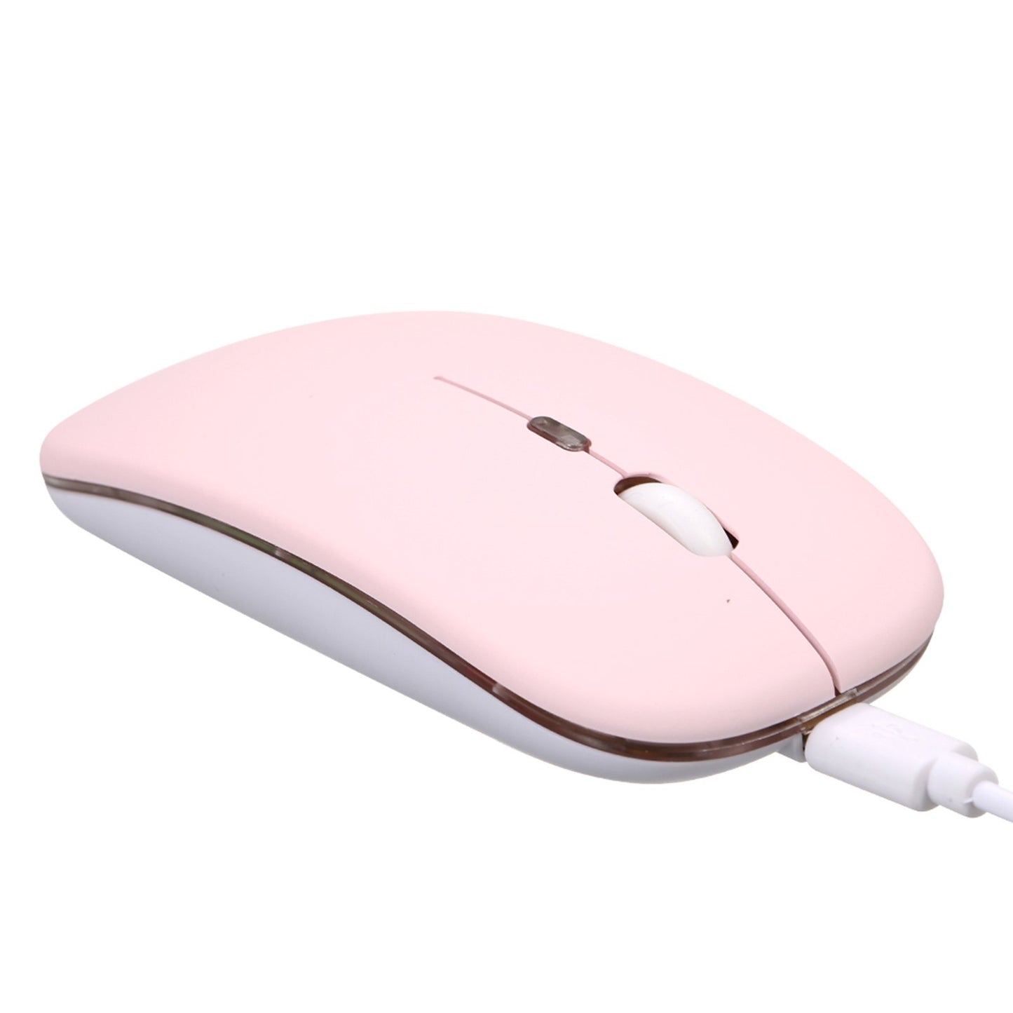 2.4G+BT3.0 Wireless Dual-mode Mouse 3 Level Adjustable DPI Mute Office Mouse with Built-in Rechargeable Battery
