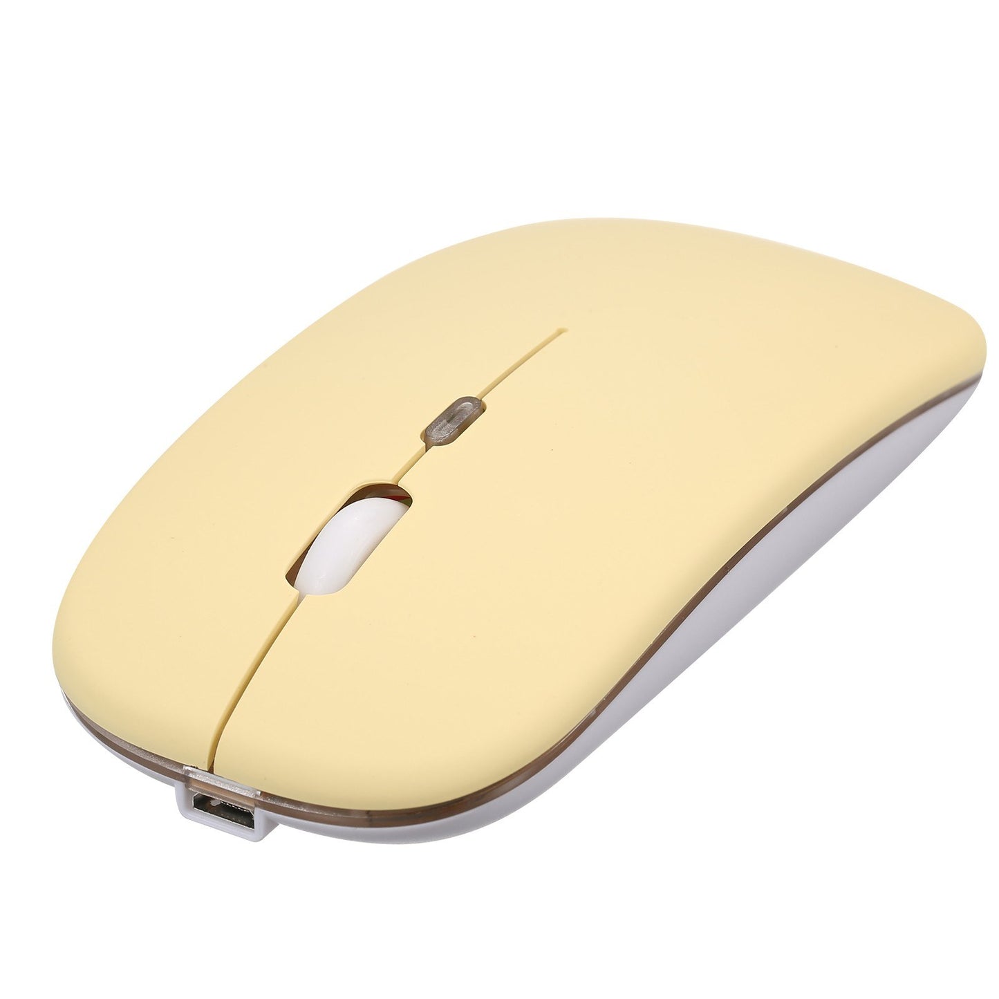 2.4G+BT3.0 Wireless Dual-mode Mouse 3 Level Adjustable DPI Mute Office Mouse with Built-in Rechargeable Battery