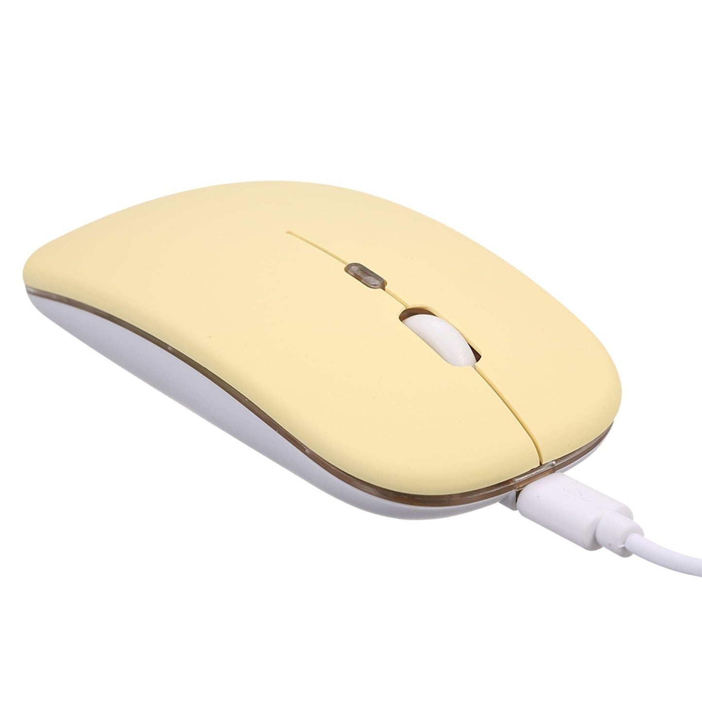 2.4G+BT3.0 Wireless Dual-mode Mouse 3 Level Adjustable DPI Mute Office Mouse with Built-in Rechargeable Battery