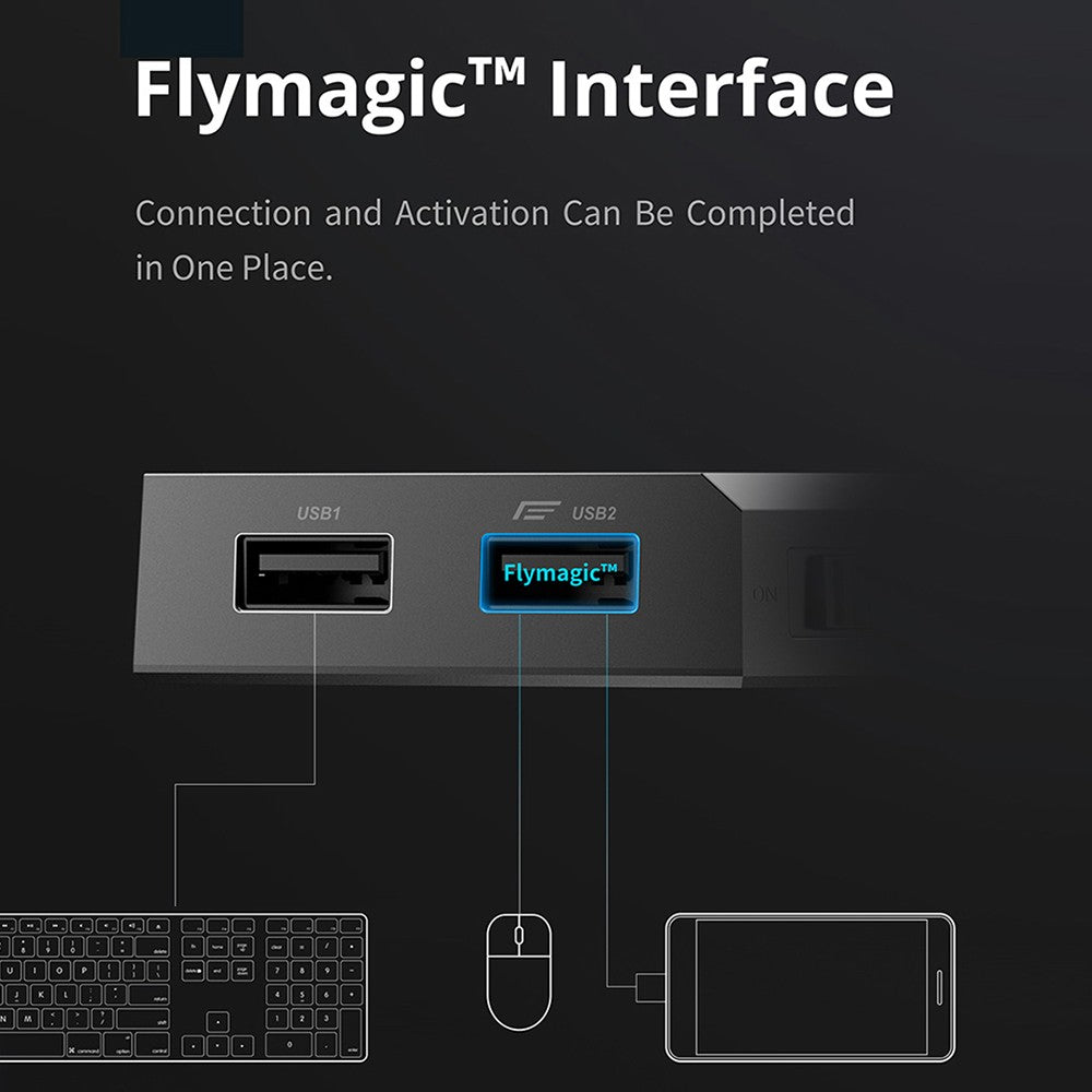 FDG FLYDIGI Ql Keyboard Mouse Converter for PUBG BT Mobile Game Controller Adapter