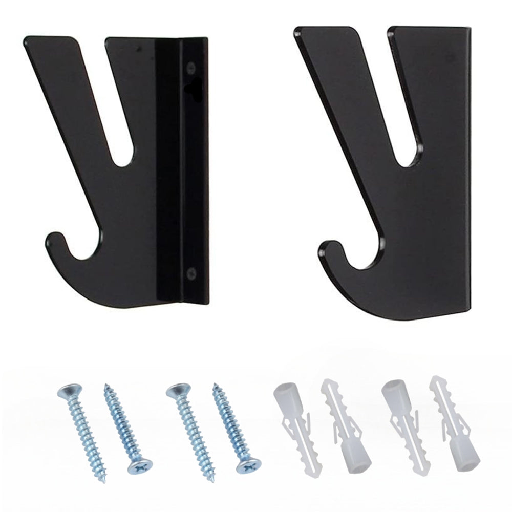 YX008 One Pair Skateboard Longboard Wall Hanger Storage Mount Rack Organizer Display Holder