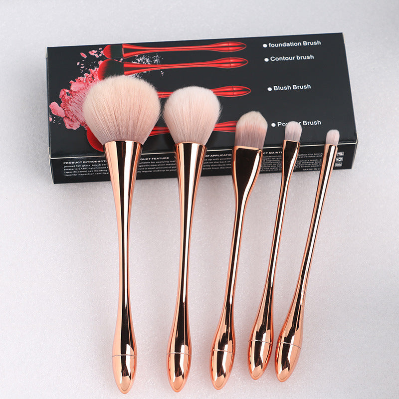 1 Set Eyeshadow Makeup Brushes Soft Fiber Brush Set for Foundation Powder, Blusher