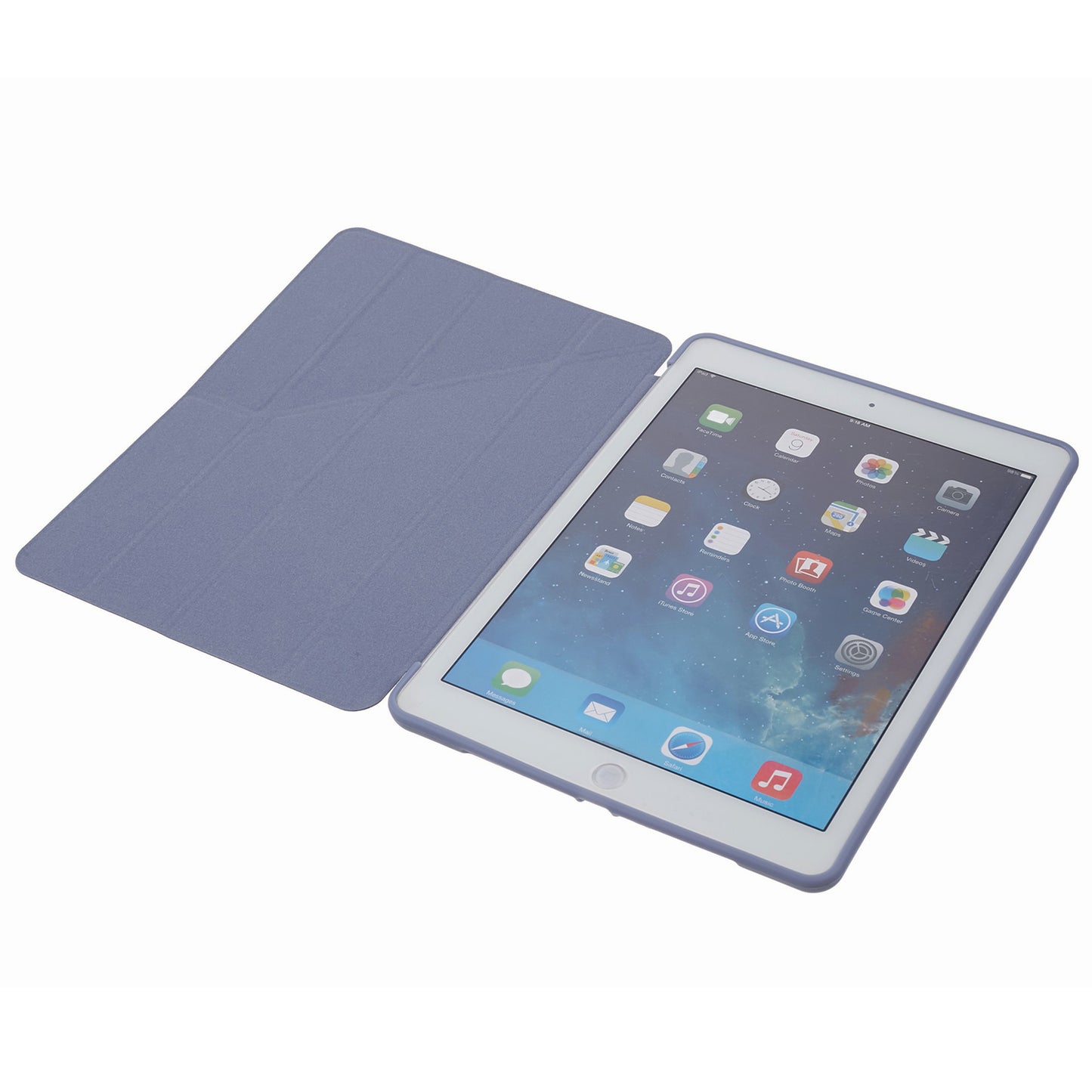 For iPad 9.7 (2018)  /  (2017) Smart Tablet Case PU Leather + TPU Origami Stand Cover