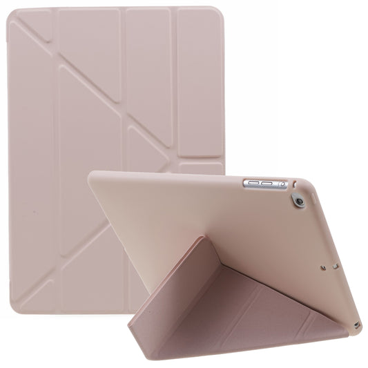 For iPad 9.7 (2018)  /  (2017) Smart Tablet Case PU Leather + TPU Origami Stand Cover