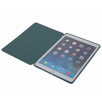 For iPad 9.7 (2018)  /  (2017) Smart Tablet Case PU Leather + TPU Origami Stand Cover