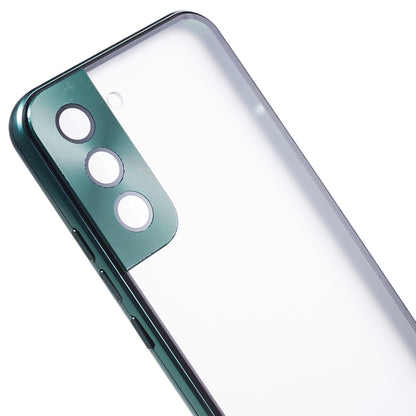 For Samsung Galaxy S22+ 5G Magnetic Metal Frame Phone Case Double Sided Tempered Glass Full Protective Cover with Lock Buckle