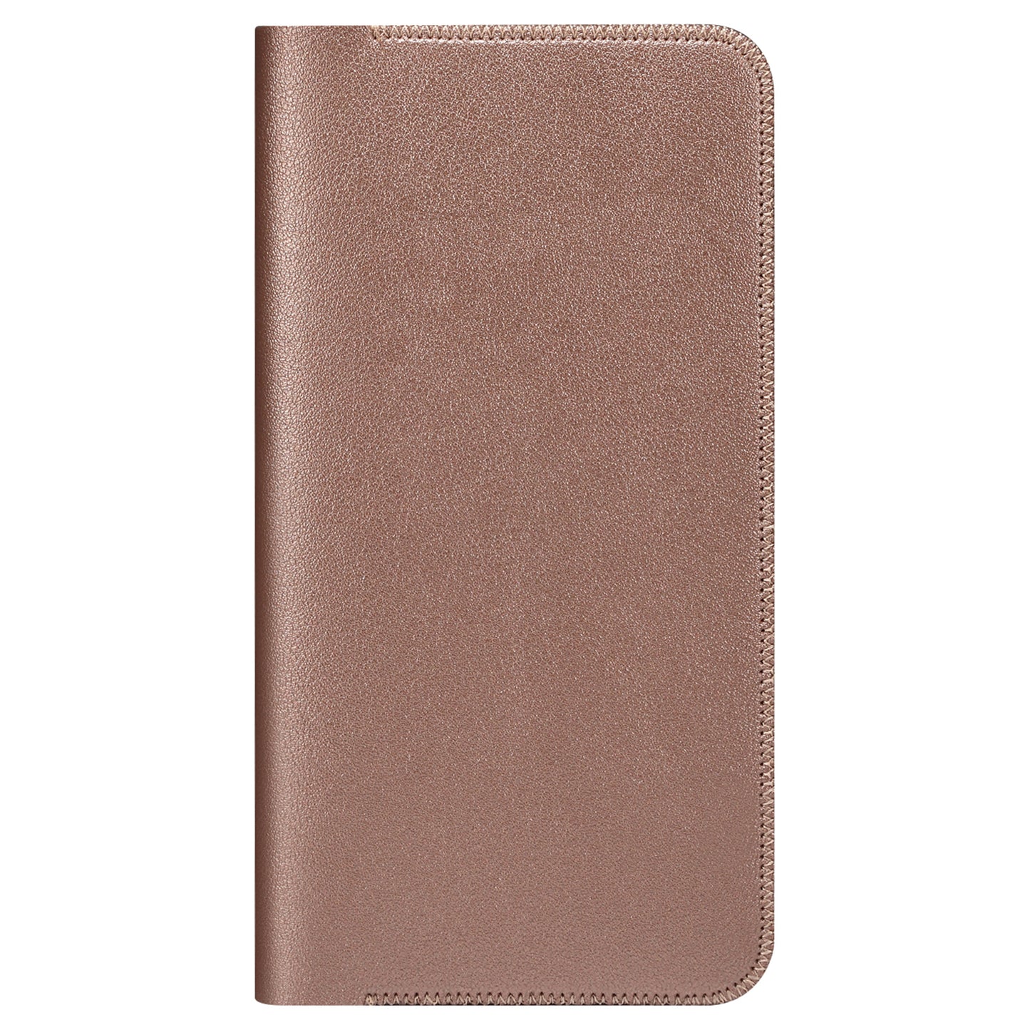 Clutch Bag for Dual 6.7''-6.9'' Phone Nappa Texture Microfiber Leather Cash Cards Holder Long Slim Coin Purse Wallet, Size: XL