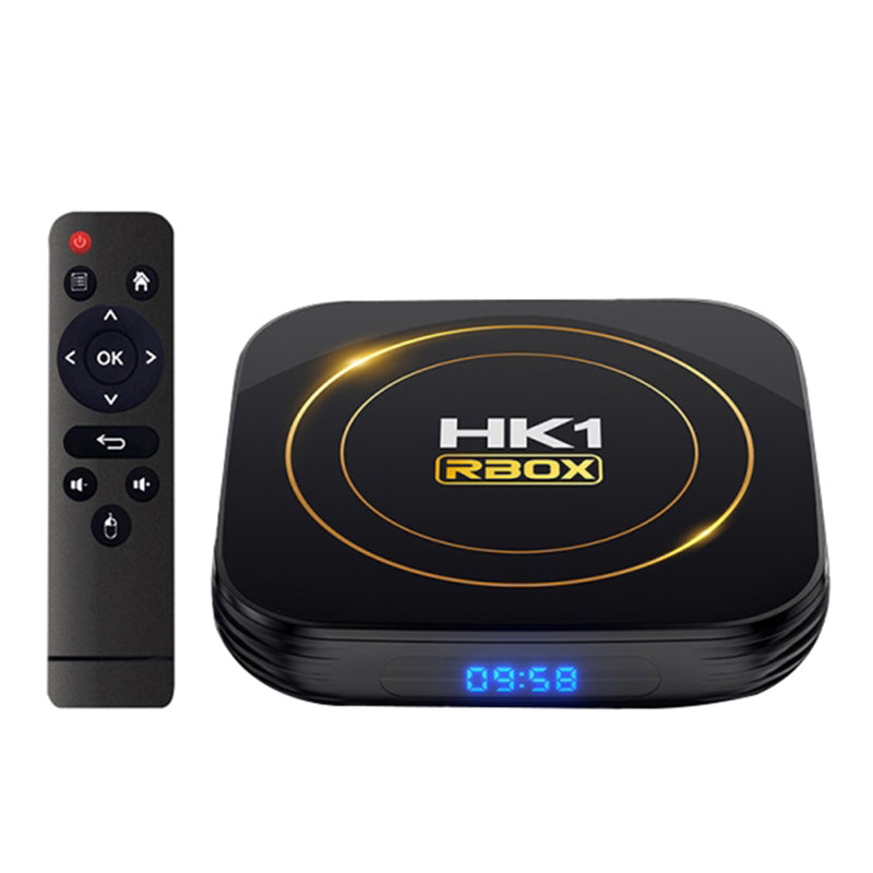 HK1 RBOX-H8S 4K Ultra HD Smart TV Box Dual-band WiFi Android 12.0 TV Box (2GB+16GB)
